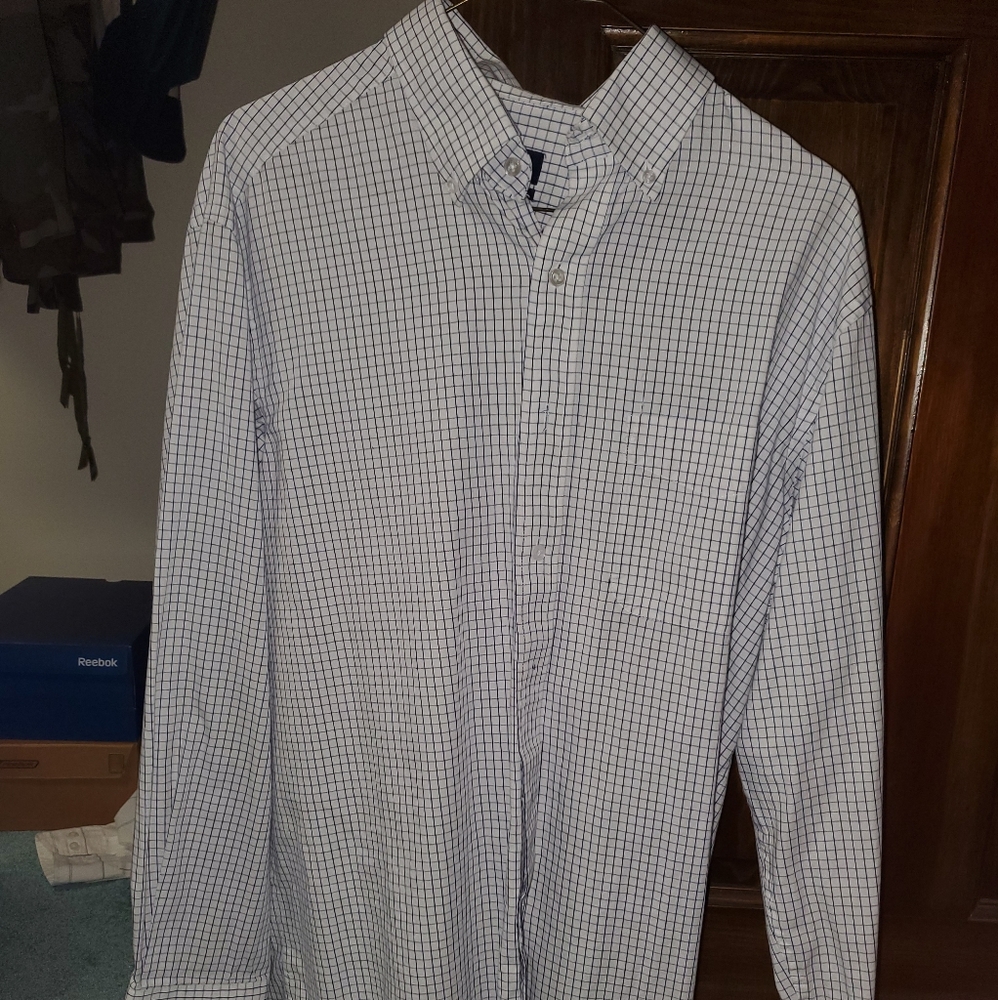 White plaid